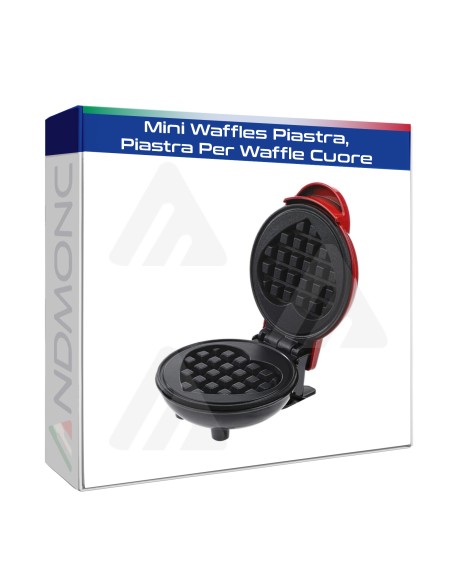 Mini Waffles Piastra, Piastra Per Waffle Cuore