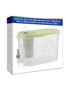 Distributore Di Bevande Con Piastra Filtro Rimovibile...