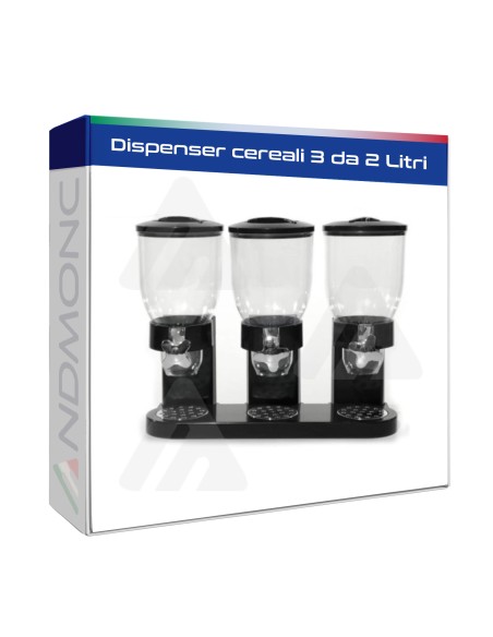 Dispenser cereali 3 da 2 Litri
