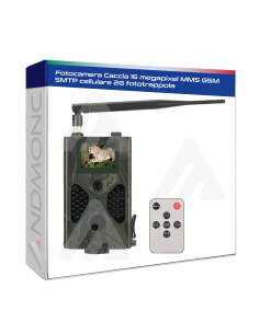 Fotocamera Caccia 16 megapixel MMS GSM SMTP cellulare 2G...