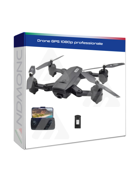 Drone GPS 1080p professionale
