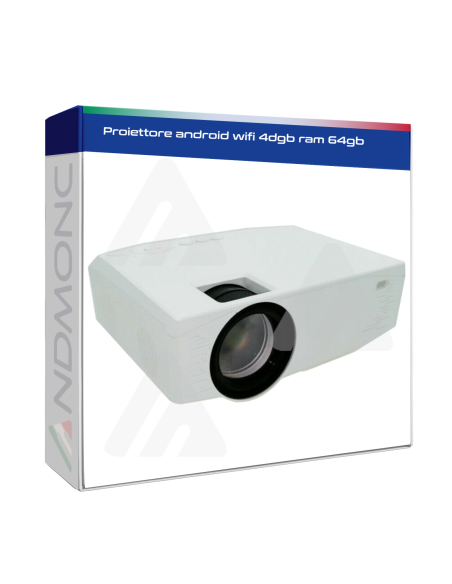 Proiettore android wifi 4dgb ram 64gb