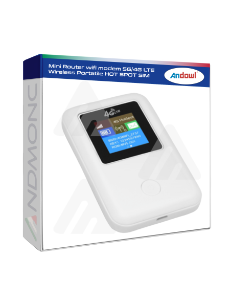 Mini Router wifi modem 5G/4G LTE Wireless Portatile HOT SPOT SIM