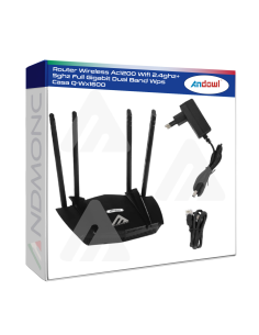 Router Wireless Ac1200 Wifi 2.4ghz+5ghz Full Gigabit Dual...