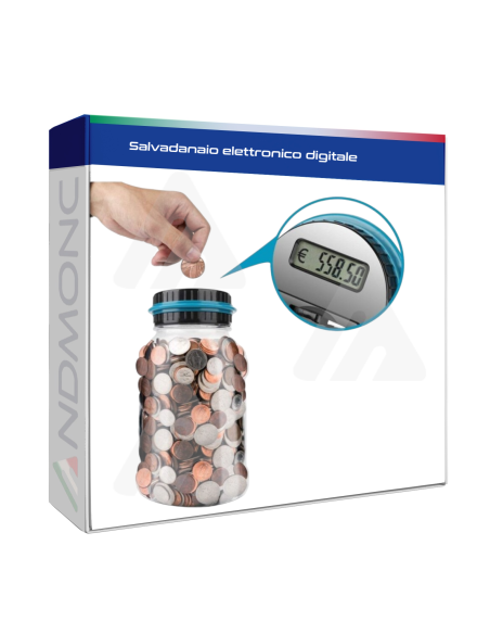 Salvadanaio elettronico digitale