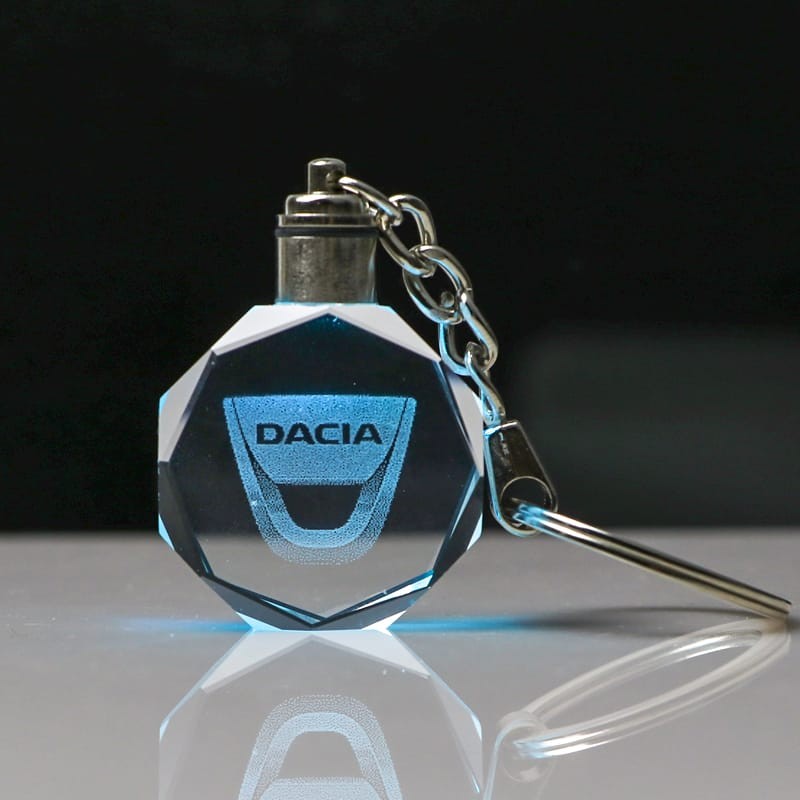 Portachiavi led logo Dacia