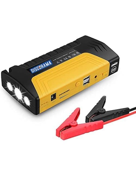 Starter Avviatore batteria auto moto emergenza power bank portatile 12v
