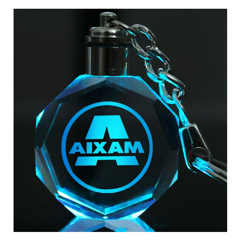 Portachiavi led logo Aixam