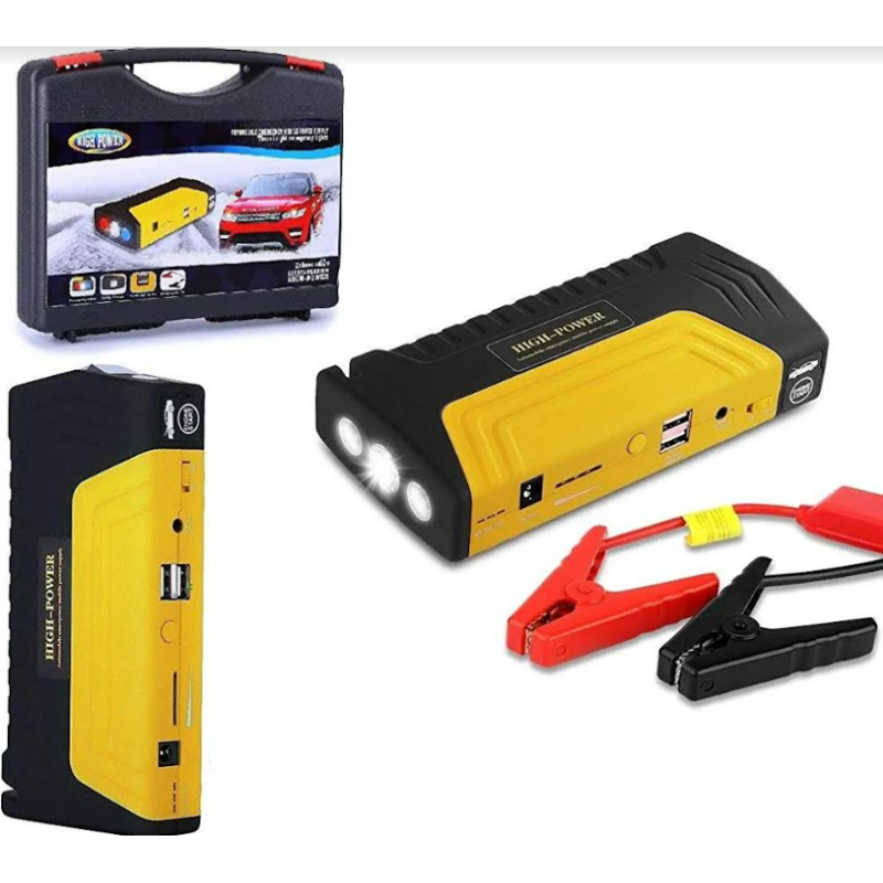Starter Avviatore batteria auto moto emergenza power bank portatile 12v