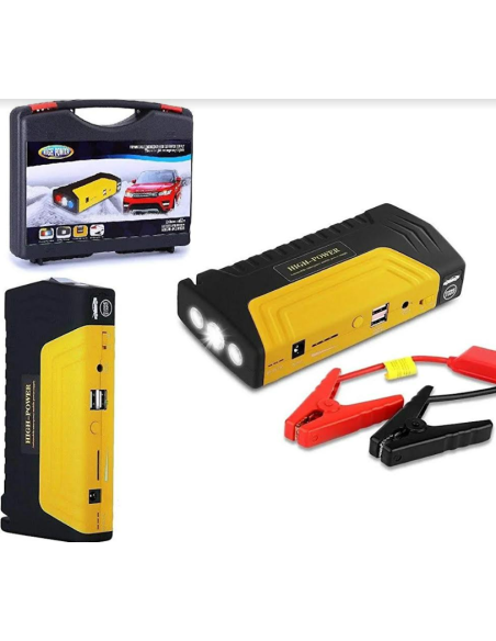 Starter Avviatore batteria auto moto emergenza power bank portatile 12v