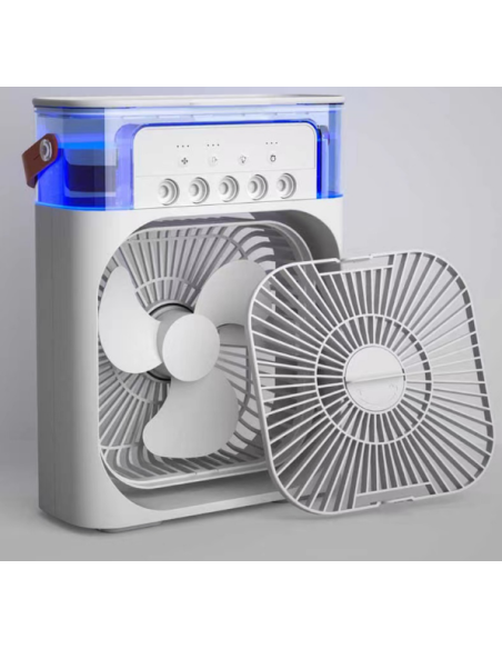 Ventilatore 2in1 e condizionatore portatile ricarica USB