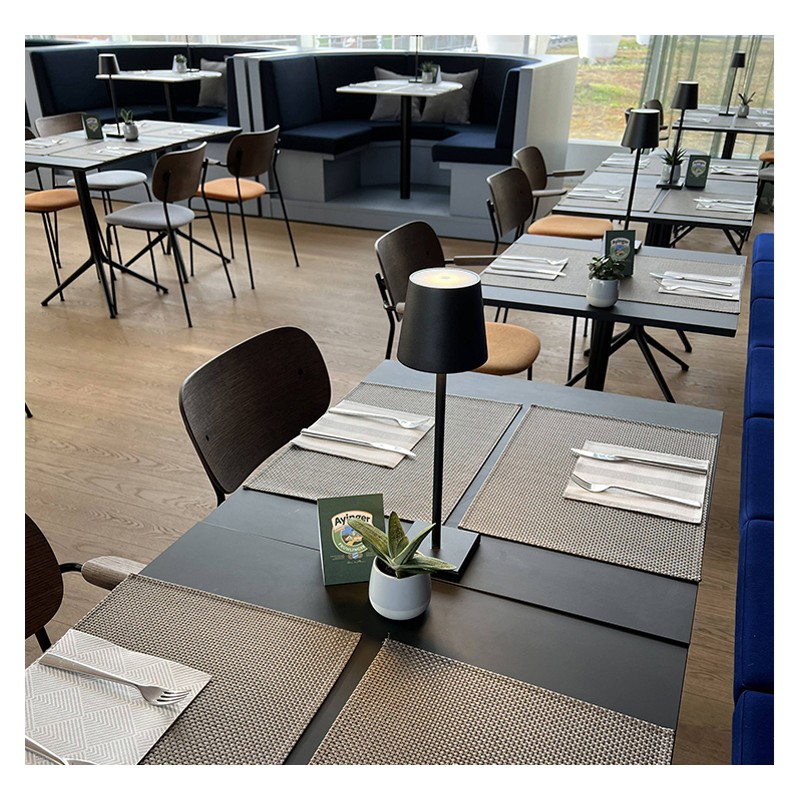 Lampada da tavolo LED ricariabile touch senza fili