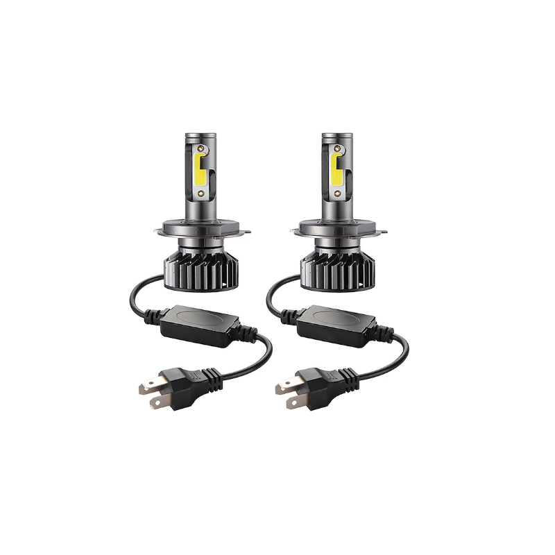 2 pezzi Auto LED Lampada frontale  H4  Lampadine 9000lm 48 W 6000 k Plug-and-Play