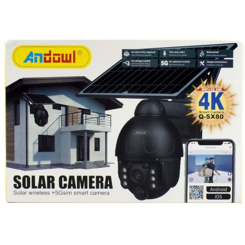 Telecamera di sorveglianza Wi-Fi IP 1080p senza...