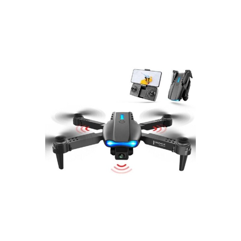 Drone Pieghevole Con Fotocamera 1080p Telecomando Smartphone Wifi