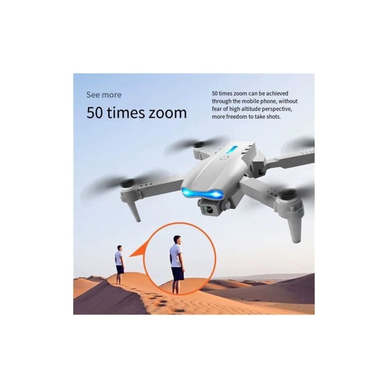 Drone Pieghevole Con Fotocamera 1080p...