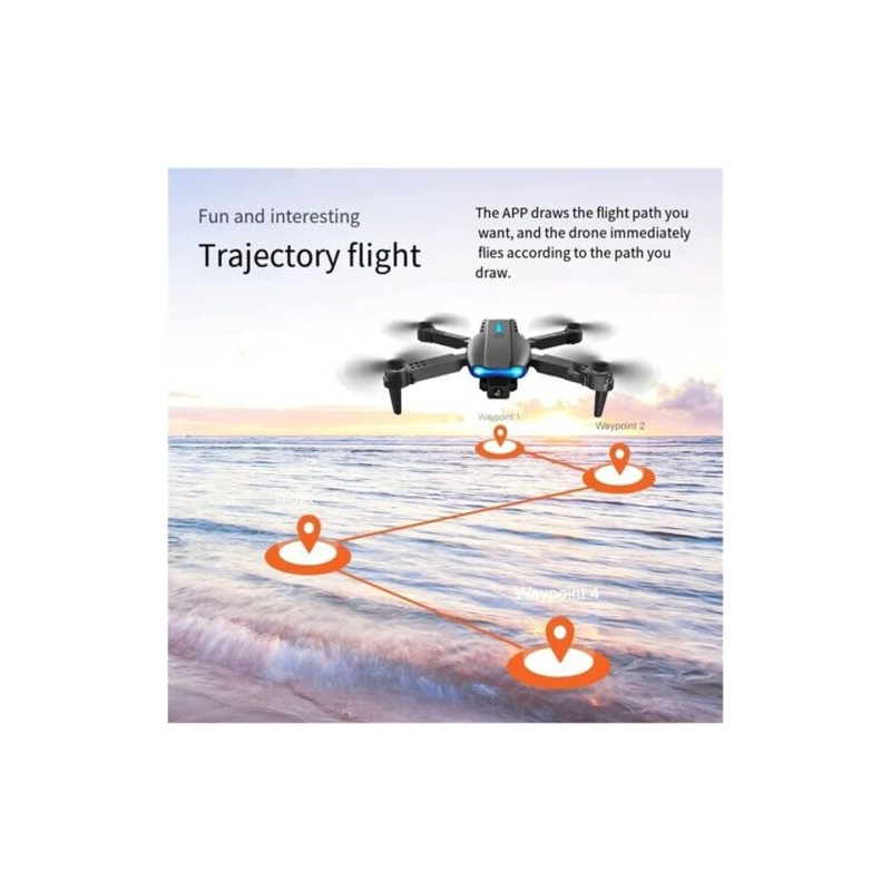 Drone Pieghevole Con Fotocamera 1080p...