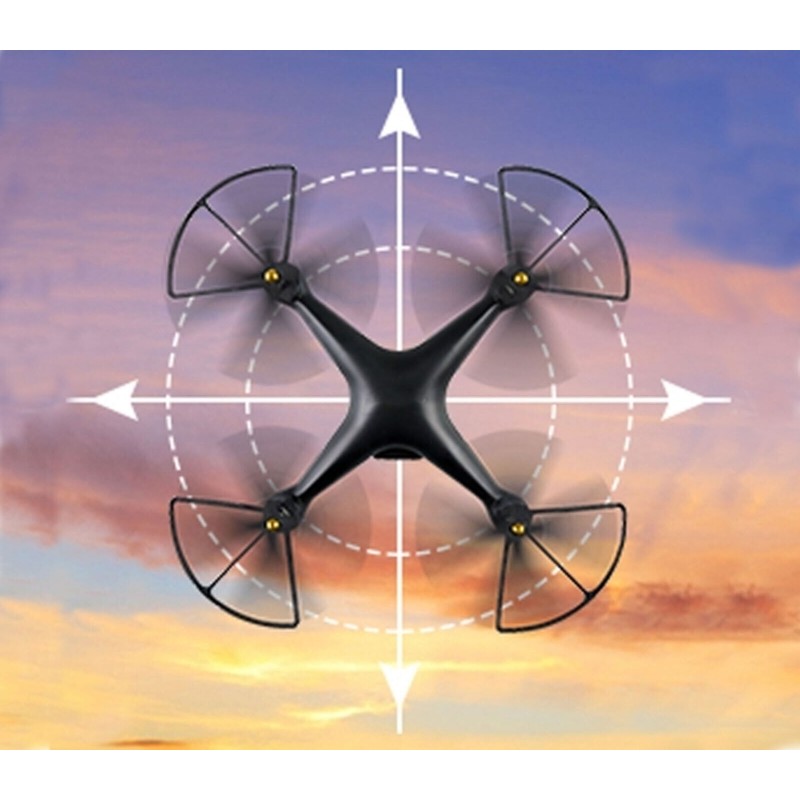 Micro Drone Quadricottero Pieghevole Con...
