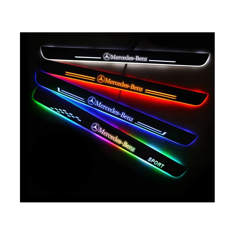 4pz anteriore e posteriore battitacco LED...