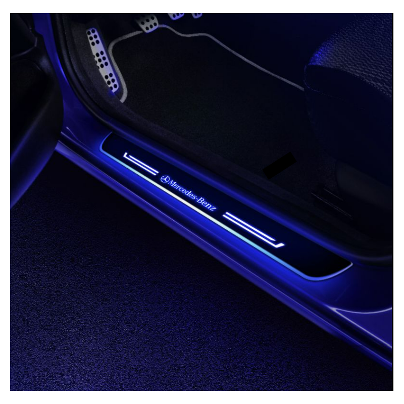 4pz anteriore e posteriore battitacco LED...