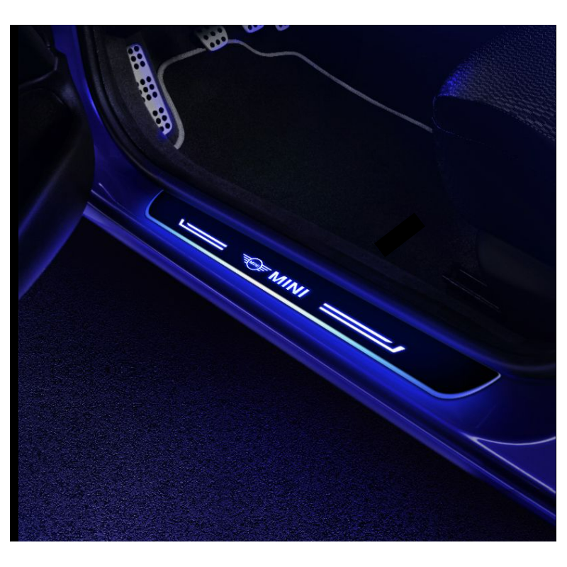 4pz anteriore e posteriore battitacco LED Mini...