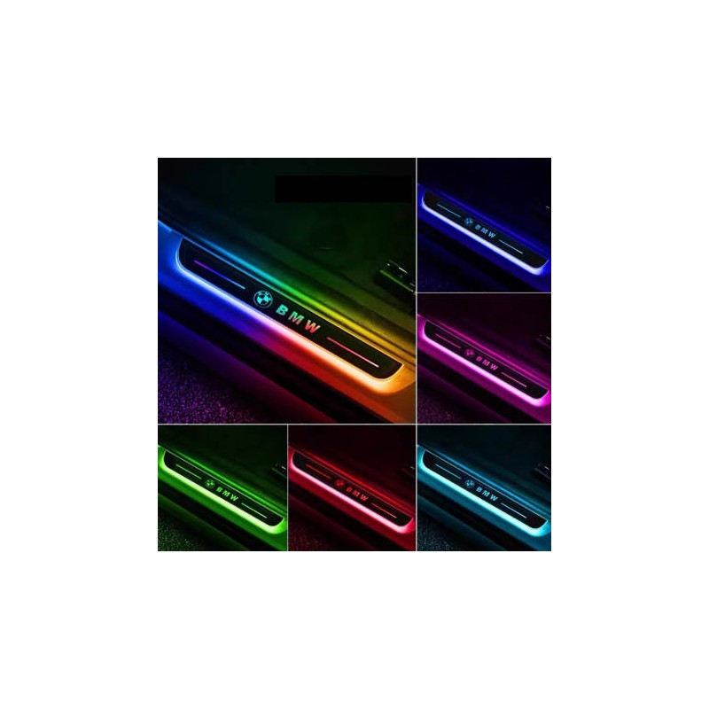 4pz battitacco LOGO LED senza fili, usb,...