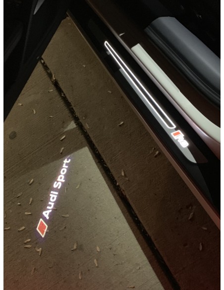 Luci sottoporta Audi Sport con filo