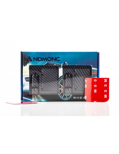 Luci sottoporta Abarth Scorpione nero kit Carbonio