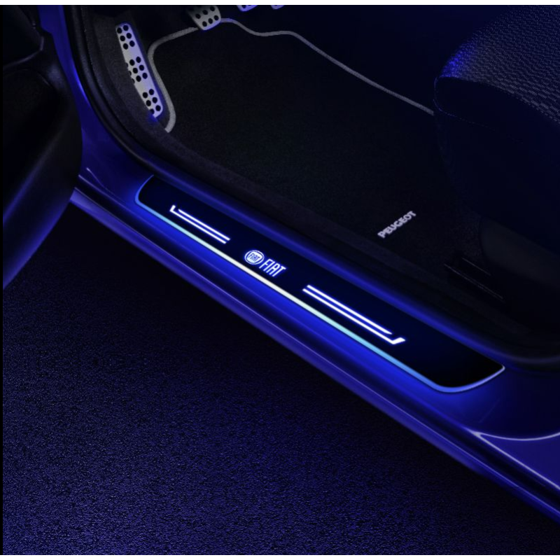 4pz anteriore e posteriore battitacco LED Fiat...