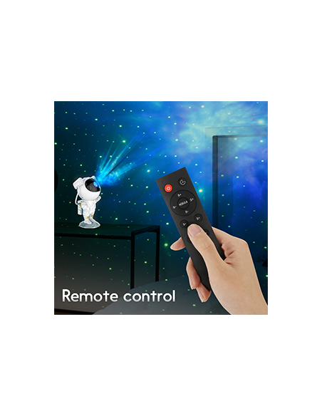 Astronauta Luce Notturna Cielo Stellato, Proiettore Stellare