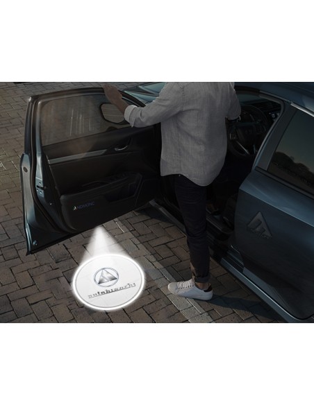 Luci sottoporta Autobianchi kit Carbonio