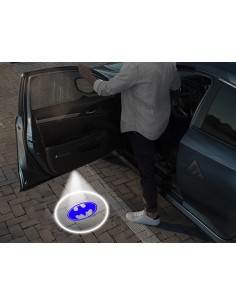 Luci sottoporta Batman kit Carbonio