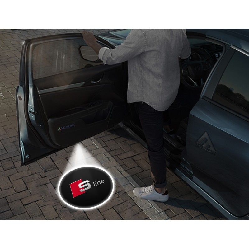 Luci sottoporta Audi S-line kit Carbonio