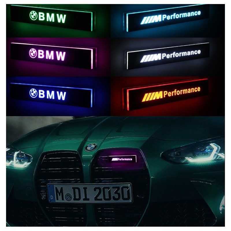 1x Distintivo con logo illuminato con emblema...