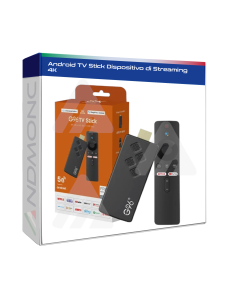 Android TV Stick Dispositivo di Streaming 4K