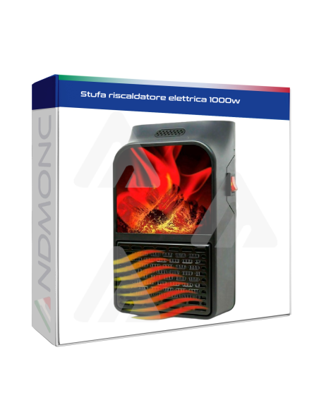 Stufa riscaldatore elettrica 1000w