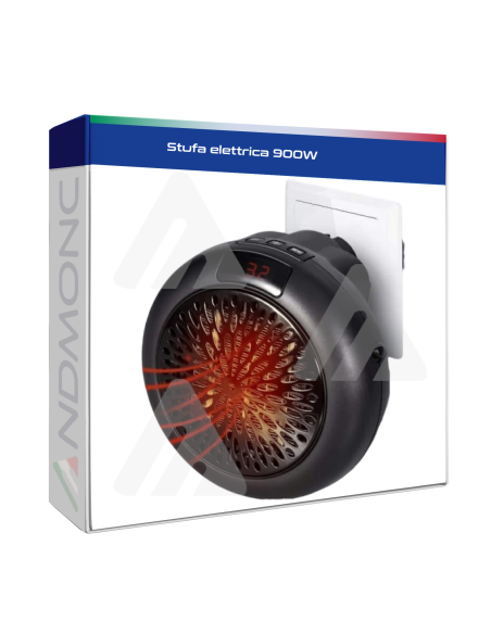 Stufa elettrica 900W