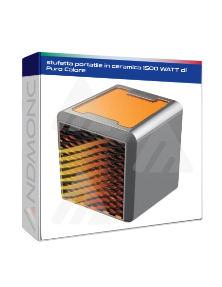 stufetta portatile in ceramica 1500 WATT di Puro Calore