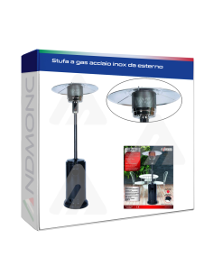 Stufa a gas acciaio inox da esterno