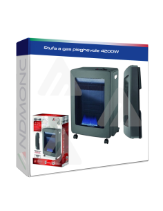 Stufa a gas pieghevole 4200W