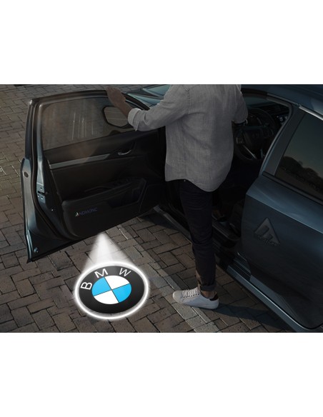 Luci sottoporta logo Bmw