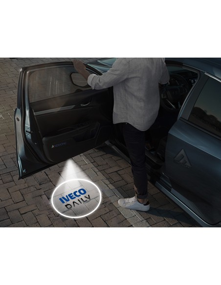 Luci sottoporta Iveco Daily kit Carbonio