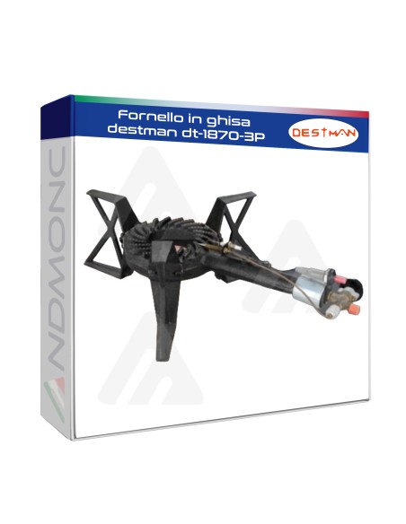 Fornello in ghisa destman dt-1870-3P