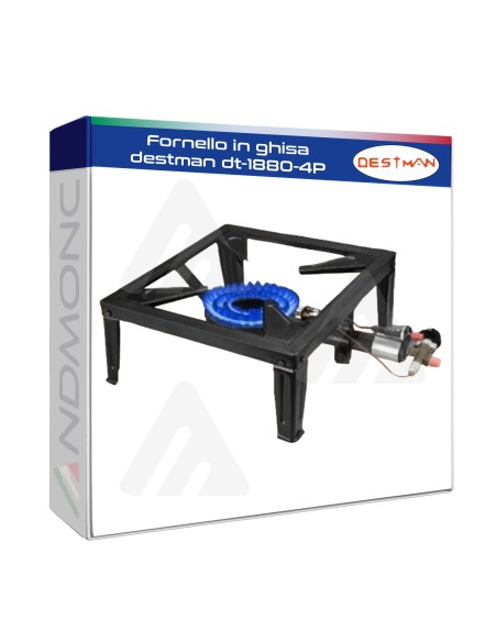 Fornello in ghisa destman dt-1880-4P