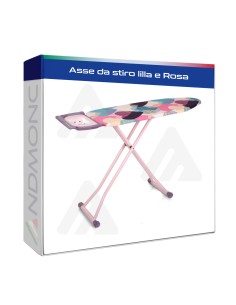 Asse da stiro lilla e Rosa