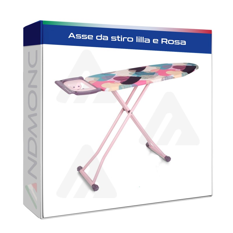 Asse da stiro lilla e Rosa