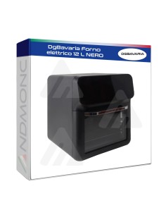 DgBavaria Forno elettrico 12 L NERO