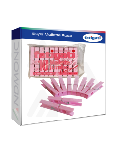 120pz Mollette Rosa Fatigati