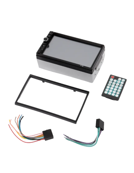 Autoradio 2 DIN 7" Touch Carplay 60W Bluetooth stereo