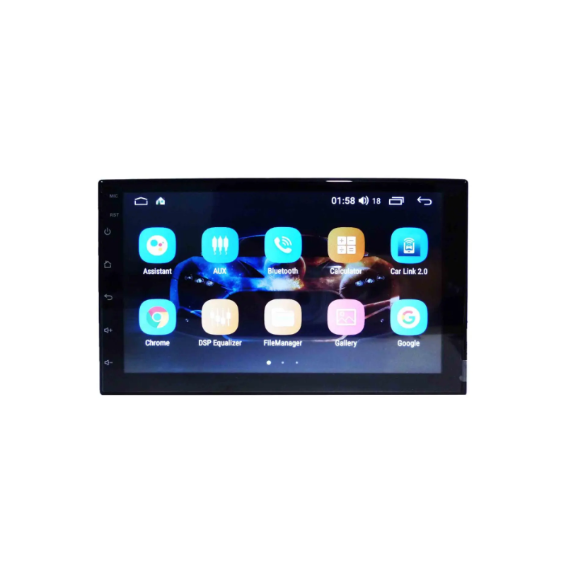 Autoradio 2 DIN 7" Touch Android Auto, Apple...